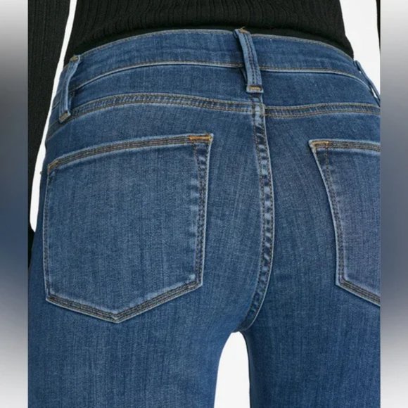 FRAME Le High Straight Jeans  in Dublin Wash - NWT - Size 26 - Picture 3 of 4